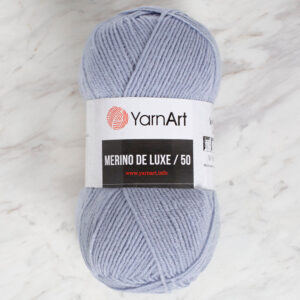 Yarnart Merino De Lux 50 Blue Hand Knitting Yarn - 3072