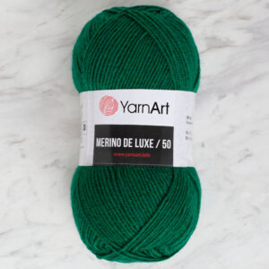Yarnart Merino De Lux 50 Green Hand Knitting Yarn - 338