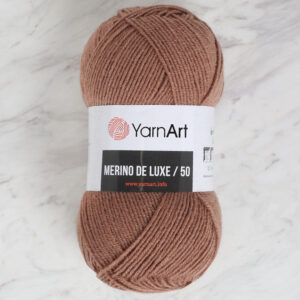 Yarnart Merino De Lux 50 Milk Coffee Hand Knitting Yarn - 514