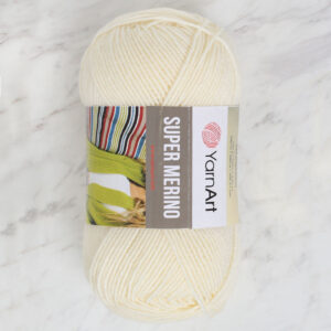 Yarnart Super Merino Light Yellow Hand Knitting Yarn - 256