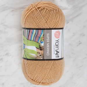 Yarnart Super Merino Beige Hand Knitting Yarn - 219