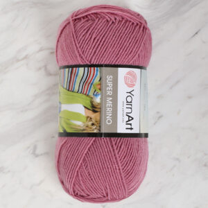 Yarnart Super Merino Rose Pink Hand Knitting Yarn - 275