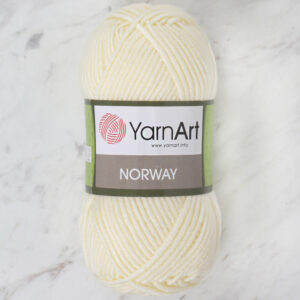YarnArt Norway Cream Hand Knitting Yarn - 851