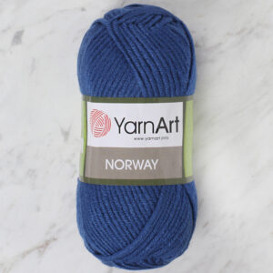 YarnArt Norway Blue Hand Knitting Yarn - 209