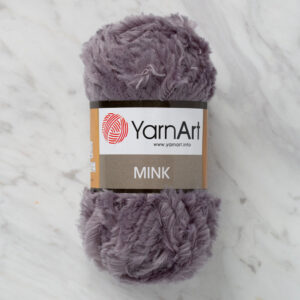 Yarnart Mink 50g Grey Hand Knitting Yarn - 335