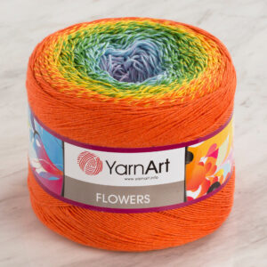 Yarnart Flowers Marbled 250gr Hand Knitting Yarn - 255