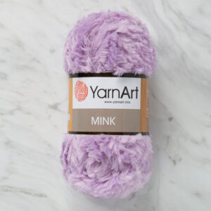 Yarnart Mink 50gr Lilac Hand Knitting Yarn - 350