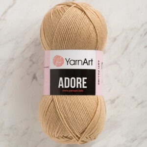 Yarnart Adore Anti Pilling Beige Hand Knitting Yarn - 336