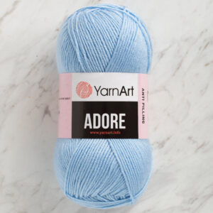 Yarnart Adore Anti-Pilling Light Blue Hand Knitting Yarn - 340