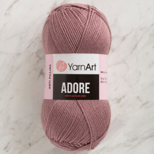 Yarnart Adore Anti-Pilling Plum Hand Knitting Yarn - 344