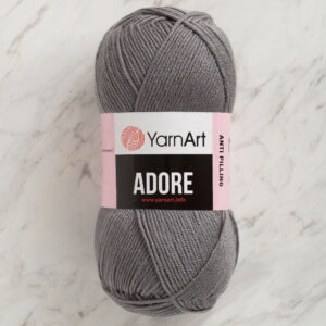 Yarnart Adore Anti-Pilling Grey Hand Knitting Yarn - 347