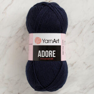 Yarnart Adore Anti-Pilling Navy Blue Hand Knitting Yarn - 351