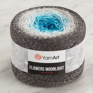 Yarnart Flowers Moonlight Glittery Variegated 260g Hand Knitting Yarn - 3251