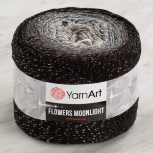 Yarnart Flowers Moonlight Glittery Variegated 260g Hand Knitting Yarn - 3253