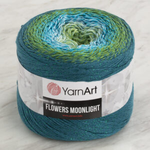 Yarnart Flowers Moonlight Glittery Variegated 260g Hand Knitting Yarn - 3256