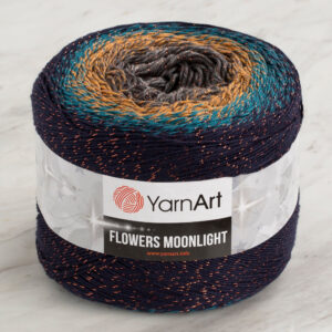Yarnart Flowers Moonlight Glittery Variegated 260g Hand Knitting Yarn - 3263-1