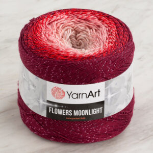 Yarnart Flowers Moonlight Glittery Variegated 260g Hand Knitting Yarn - 3269