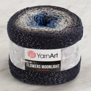 Yarnart Flowers Moonlight Glittery Variegated 260g Hand Knitting Yarn - 3275