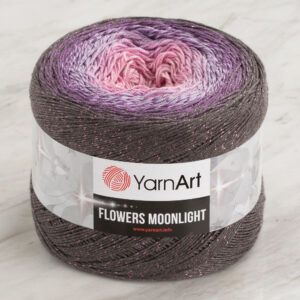Yarnart Flowers Moonlight Glittery Variegated 260g Hand Knitting Yarn - 3276
