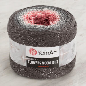 Yarnart Flowers Moonlight Glittery Variegated 260g Hand Knitting Yarn - 3279