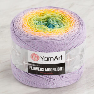 Yarnart Flowers Moonlight Glittery Variegated 260g Hand Knitting Yarn - 3285