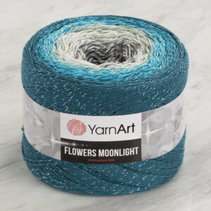 Yarnart Flowers Moonlight Glittery Variegated 260g Hand Knitting Yarn - 3289