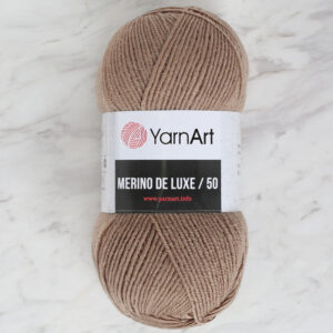 Yarnart Merino De Lux 50 Beige Hand Knitting Yarn - 218