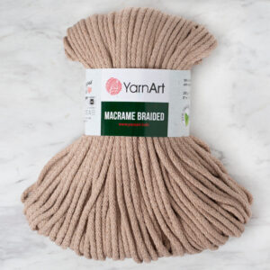 YarnArt Macrame Braided Beige Hand Knitting Yarn -768