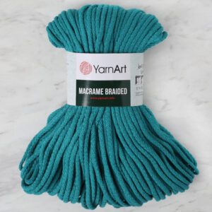 YarnArt Macrame Braided Petrol Blue Hand Knitting Yarn -783