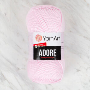 Yarnart Adore Anti-Pilling Light Pink Hand Knitting Yarn - 361