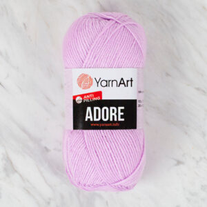 Yarnart Adore Anti-Pilling Lilac Hand Knitting Yarn - 362