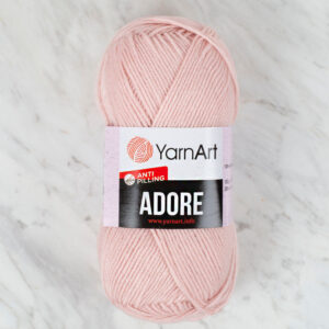 Yarnart Adore Anti-Pilling Powder Pink Hand Knitting Yarn - 364