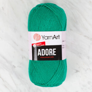 Yarnart Adore Anti-Pilling Dark Green Hand Knitting Yarn - 370