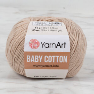 YarnArt Baby Cotton Beige Hand Knitting Yarn - 403