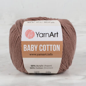 YarnArt Baby Cotton Mink Hand Knitting Yarn - 407