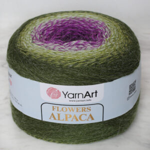 Yarnart Flowers Alpaca Variegated 250g Hand Knitting Yarn - 435