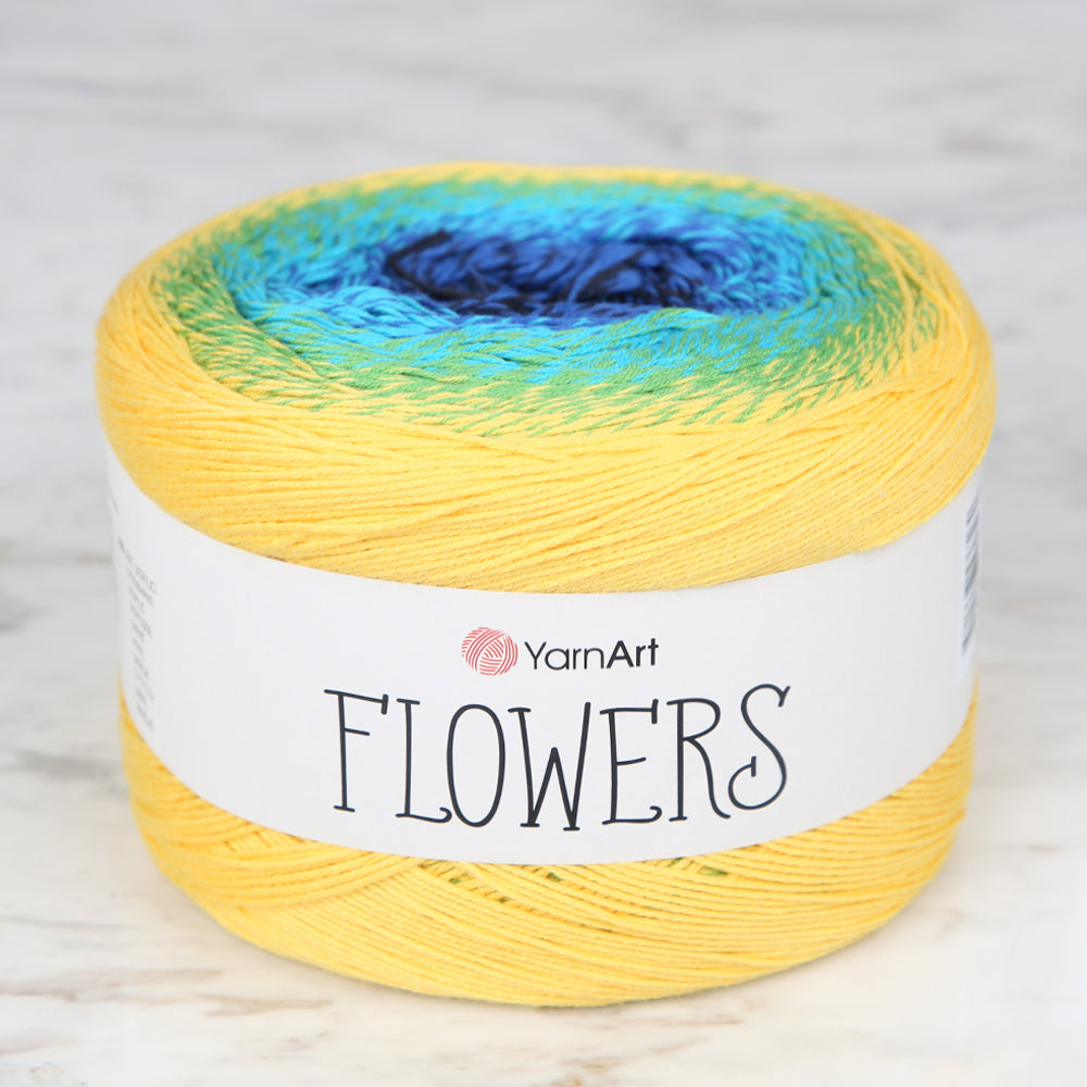 Yarnart Flowers Variegated 250g Hand Knitting Yarn - 304