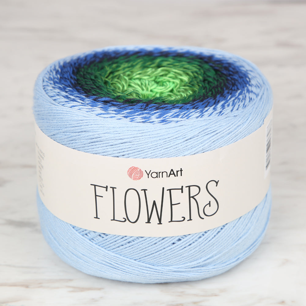 Yarnart Flowers Variegated 250g Hand Knitting Yarn - 306