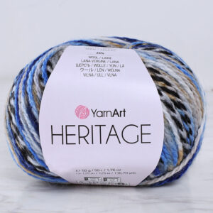 Yarnart HERITAGE Variegated Hand Knitting Yarn - 332