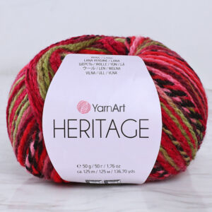 Yarnart HERITAGE Variegated Hand Knitting Yarn - 336