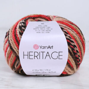 Yarnart HERITAGE Variegated Hand Knitting Yarn - 338
