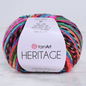 Yarnart HERITAGE Variegated Hand Knitting Yarn - 340
