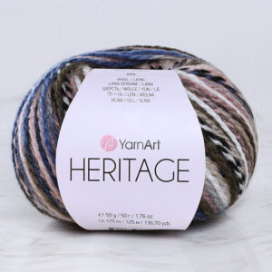 Yarnart HERITAGE Variegated Hand Knitting Yarn - 341