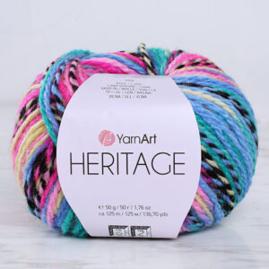 Yarnart HERITAGE Variegated Hand Knitting Yarn - 342