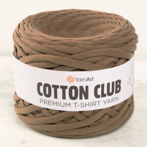 Yarnart COTTON CLUB Brown Cotton Yarn - 7307