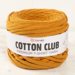 Yarnart COTTON CLUB Mustard Yellow Cotton Yarn - 7316