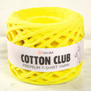 Yarnart COTTON CLUB Yellow Cotton Yarn - 7320