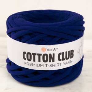 Yarnart COTTON CLUB Saks Blue Combed Cotton Yarn - 7330