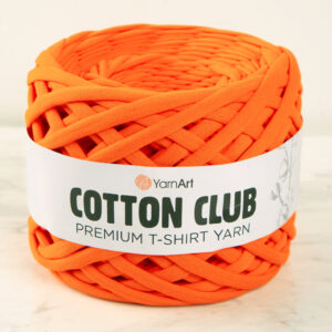 Yarnart COTTON CLUB Orange Cotton Yarn - 7332