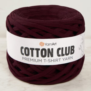Yarnart COTTON CLUB Claret Red Combed Cotton Yarn - 7335